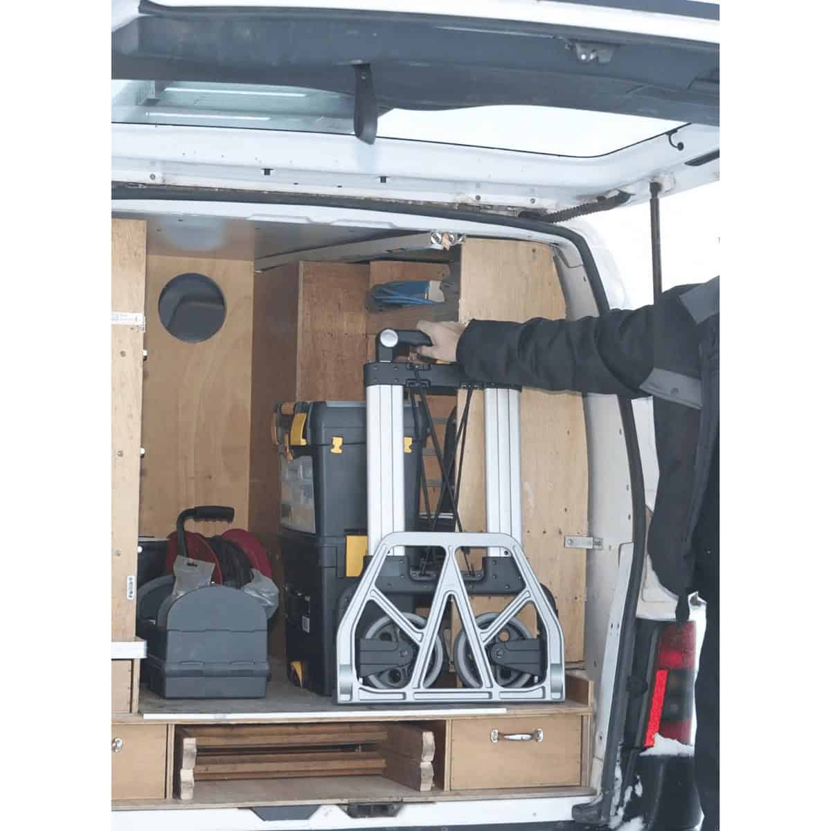 Ravendo ALU 125 – Carrello portapacchi