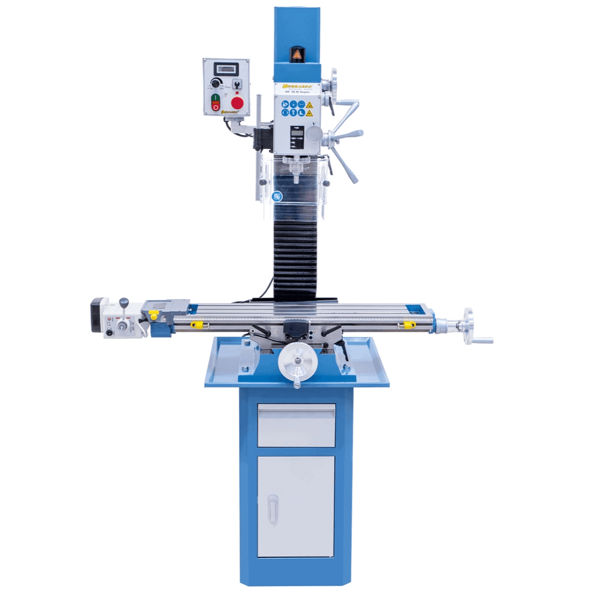 Bernardo Trapano-Fresatrice BF 30 N Super – 3 Assi con Avanzamento X AL 350 D