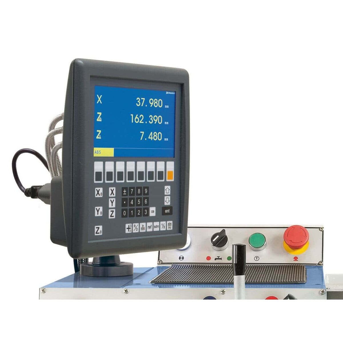 Torno Bernardo Standard 165 Top con DRO 3 ejes ES-12 V