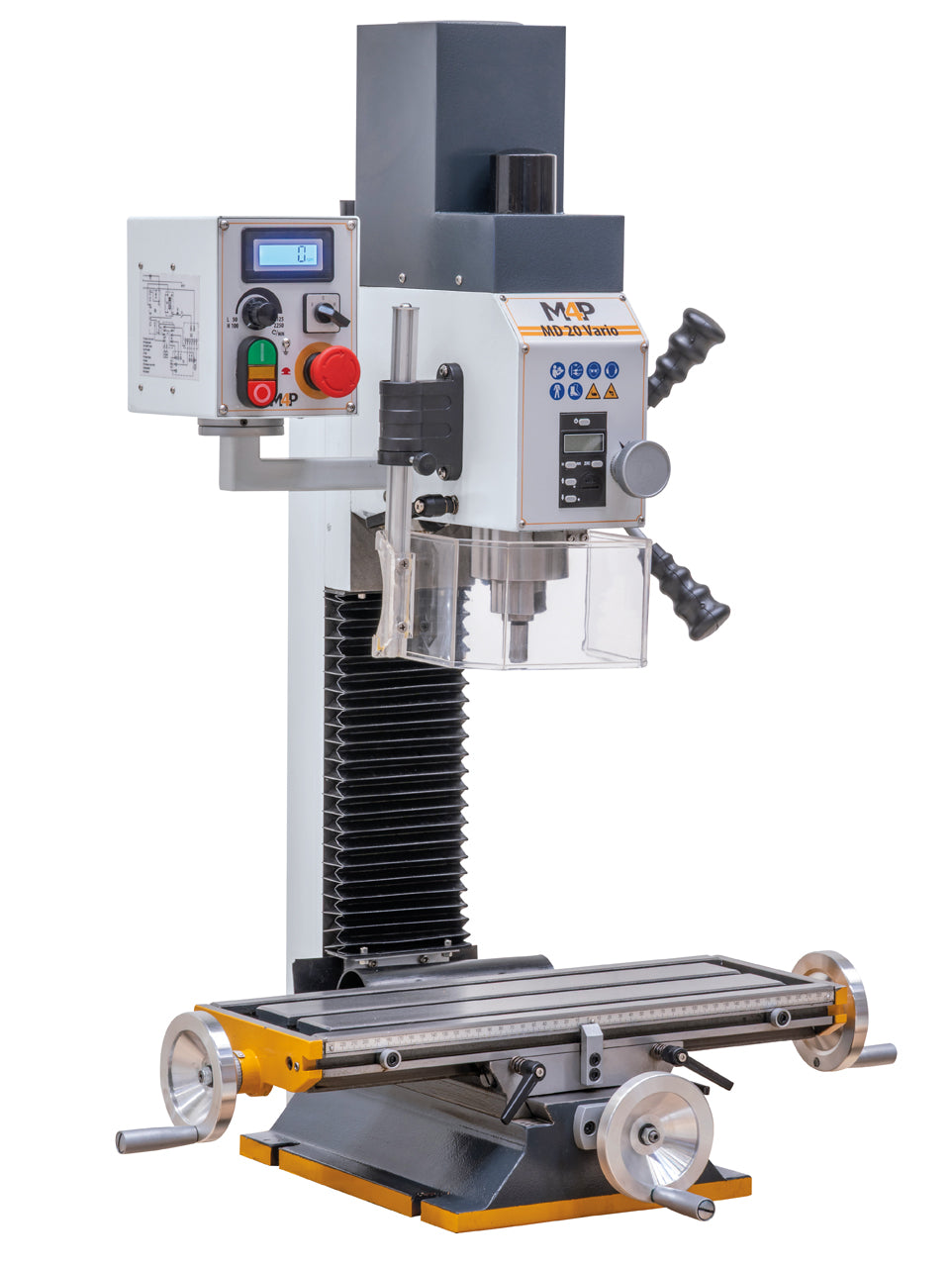Trapano-fresatrice M4P MD 20 Vario, vista laterale sinistra