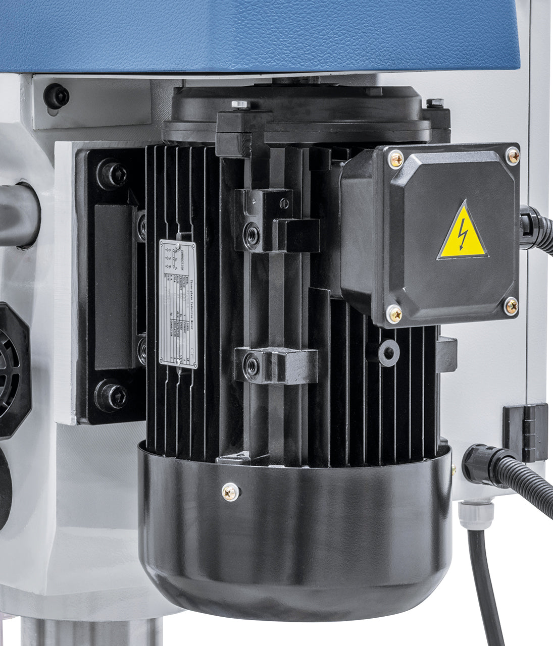 Taladro de columna de banco Bernardo DMT 25 PFV – roscado M20 y avance automático