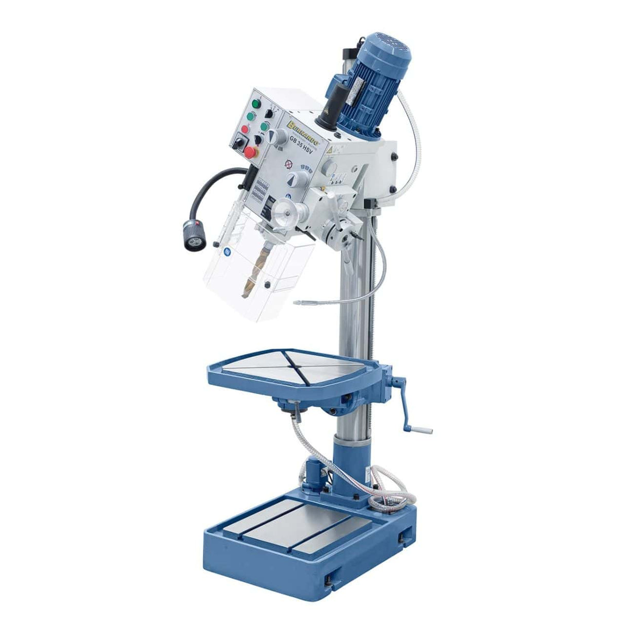 Trapano a ingranaggi GB 35 HSV con impianto di refrigerazione