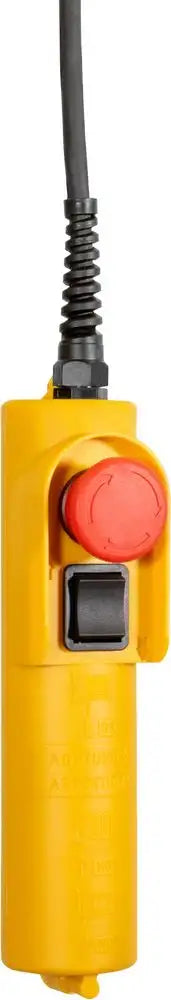Polipasto eléctrico Güde GSZ 200/400 – capacidad 200 kg en tiro directo o 400 kg con carrucola, fune 12 m