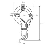 Polipasto eléctrico Güde GSZ 200/400 – capacidad 200 kg en tiro directo o 400 kg con carrucola, fune 12 m