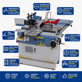 Máquina combinada para madera Bernardo fresa combinada FK 250 R 400V