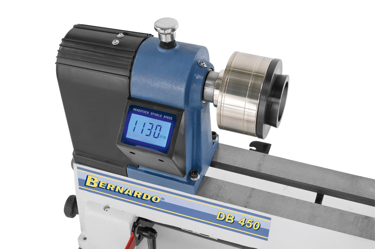 Tornio per legno Bernardo legno DB 450 230V + Mandrini M33 Autocentranti