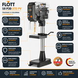 Taladro de columna Flott SB P30 STG PV