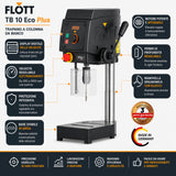 Taladro de columna Flott TB 10 Eco Plus