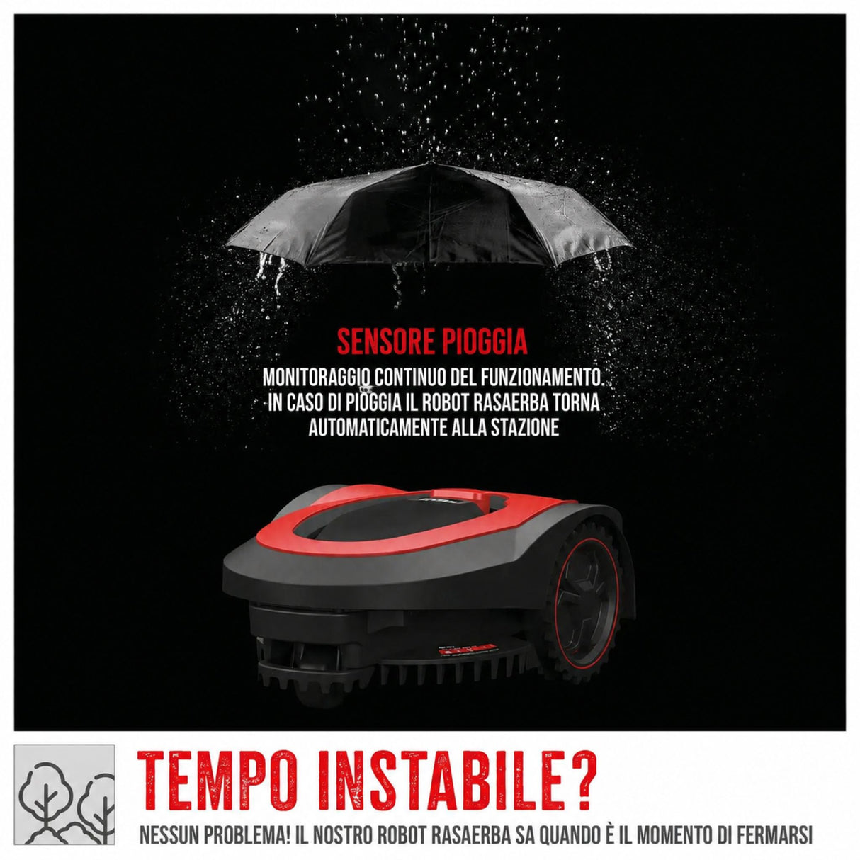 Herramienta de jardinería Guede Güde Robot cortacésped GRR 180.1
