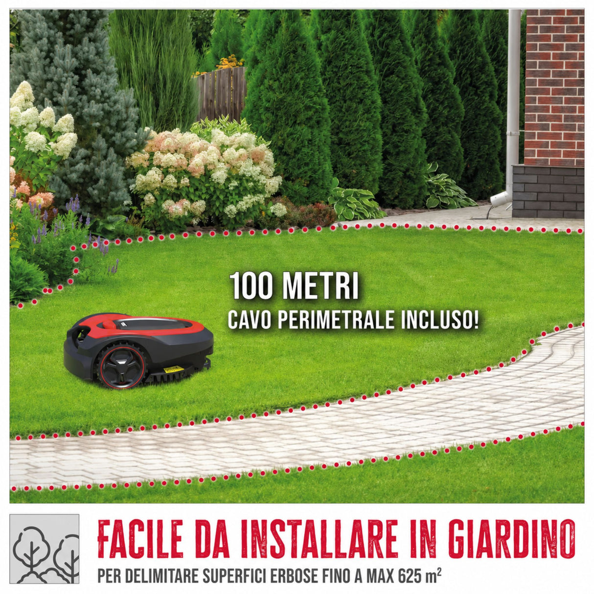 Herramienta de jardinería Guede Güde Robot cortacésped GRR 180.1