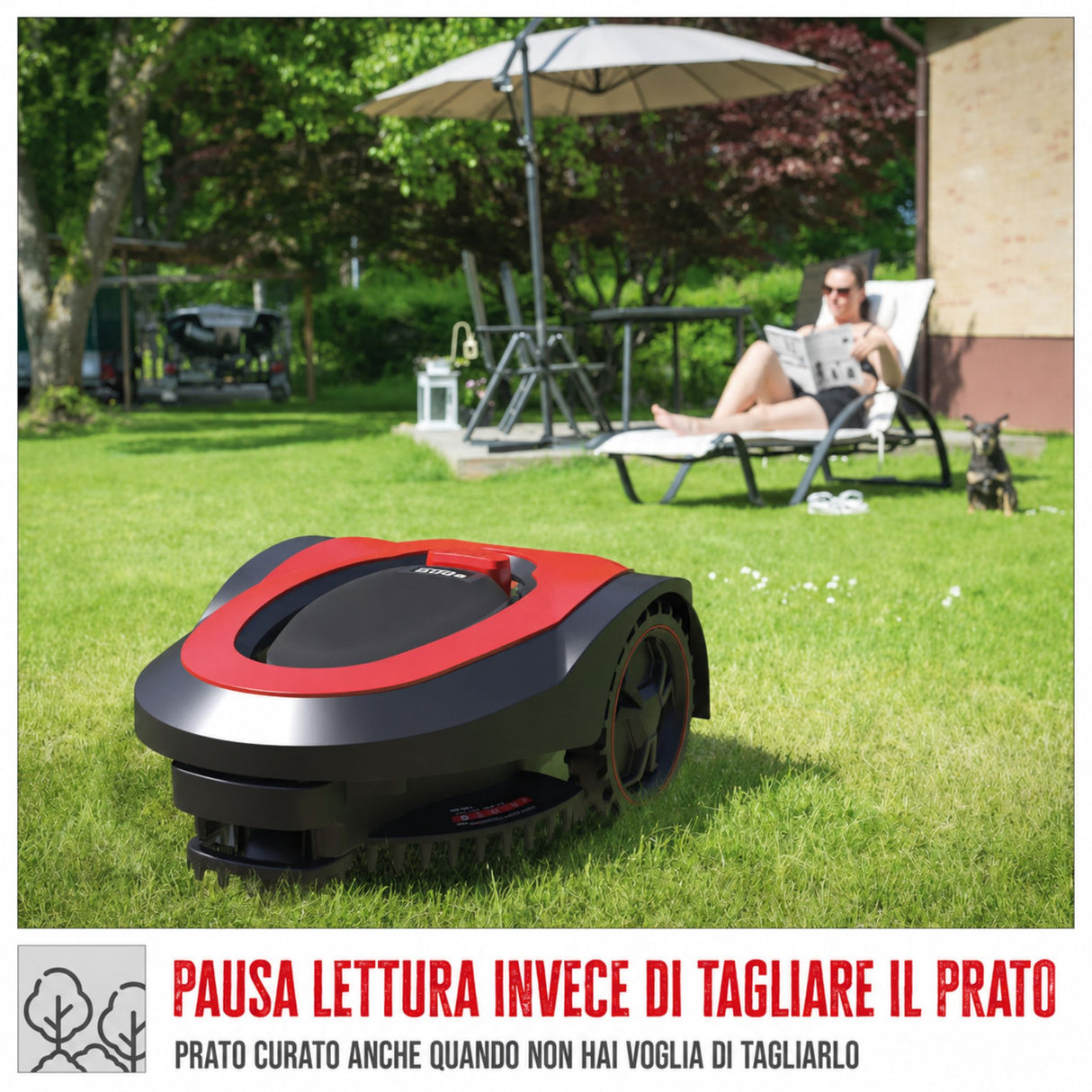 Herramienta de jardinería Guede Güde Robot cortacésped GRR 180.1
