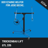 Sollevatore cartongesso Güde - 68 kg
