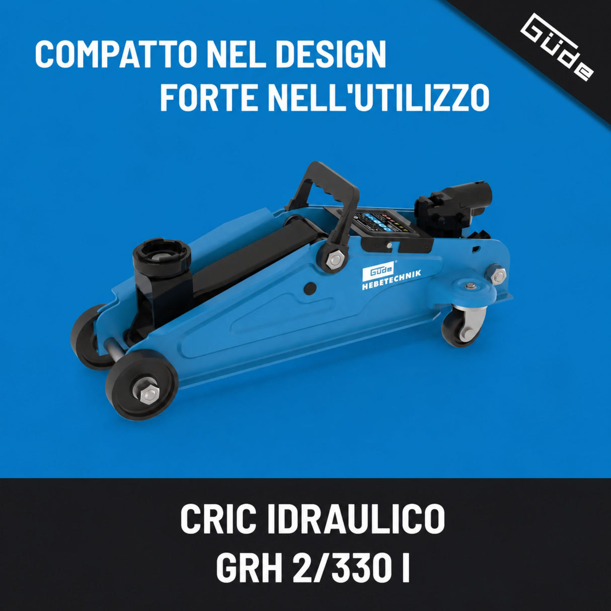 Sollevatore idraulico a carrello Güde GRH 2/330 I