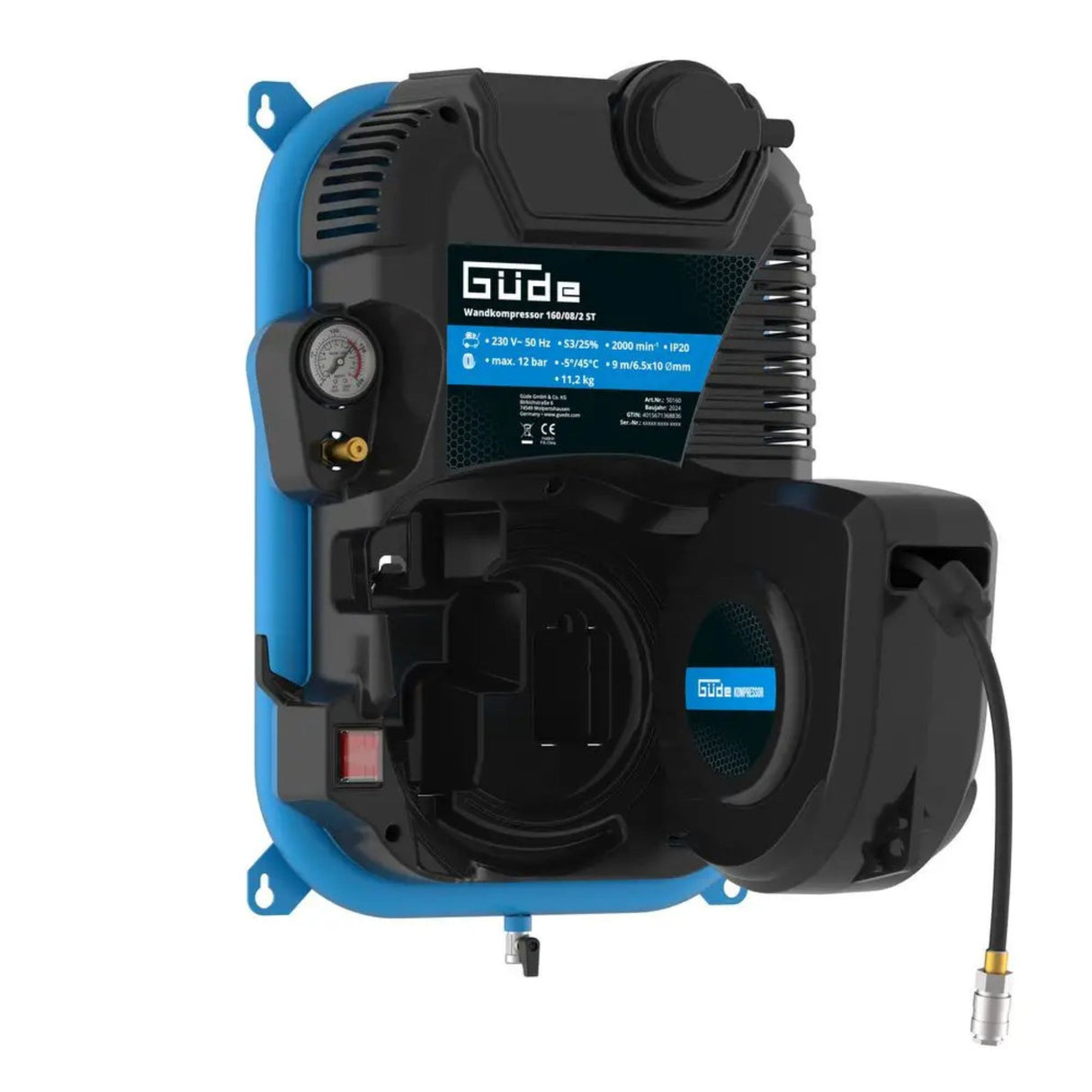 Compressore a Parete Güde 160/08/2 ST