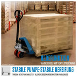 Carrello elevatore manuale Güde 2500 kg – PU (forche 1800 mm)