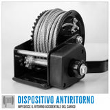Cabrestante manual Güde 720 kg y 20 m
