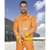 Giacca da lavoro riflettente ARDON® SIGNAL arancione tg L – Classe 3
