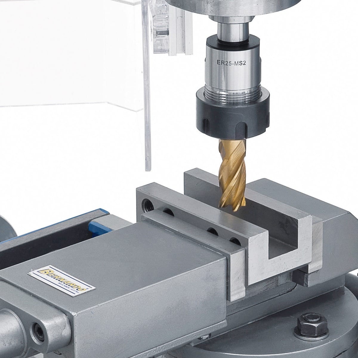 Set mandrino porta pinze fresa ER 25, CM 2, 10-pezzi