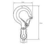 Verricello manuale Güde 360 kg e 10 m