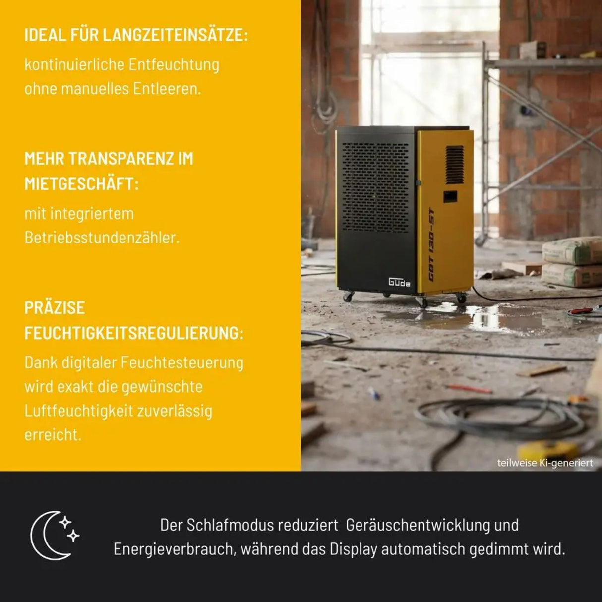 Güde deshumidificador GBT 130-ST