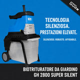 Trituradora silenciosa Güde GH 2800 SUPER SILENT