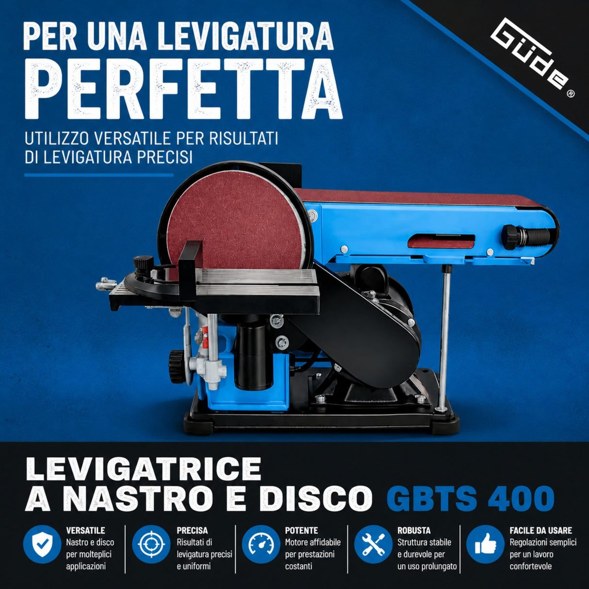 Lijadora Guede GBTS 400
