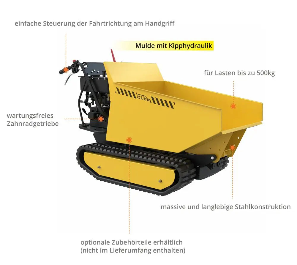 Guede Dumper cingolato GRD 500/R