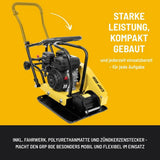 Placa vibrante Guede GRP 80E – 80 mm