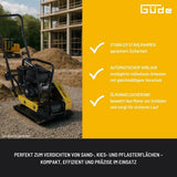 Placa vibrante Guede GRP 80E – 80 mm