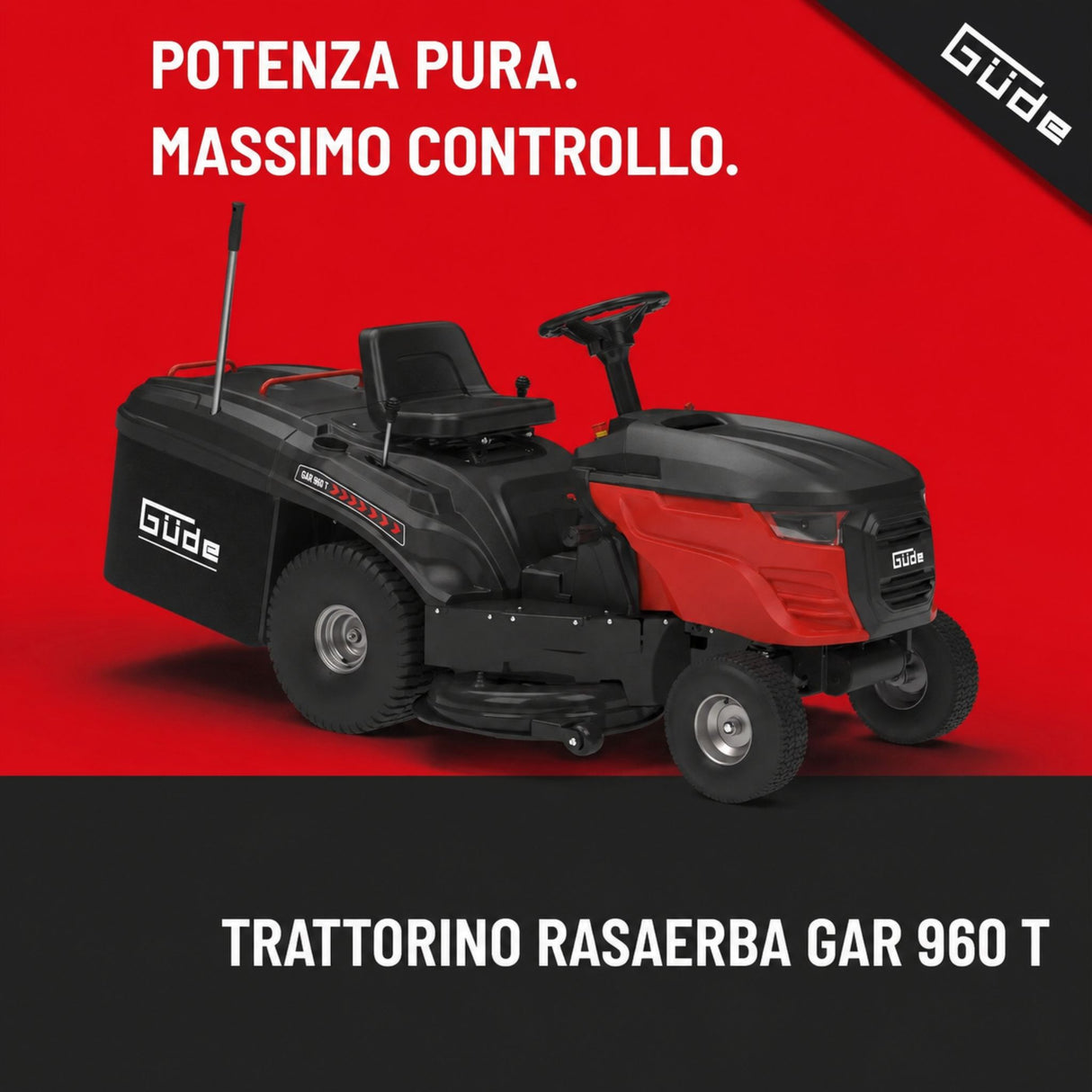 Trattorino tosaerba Güde GAR 960 T