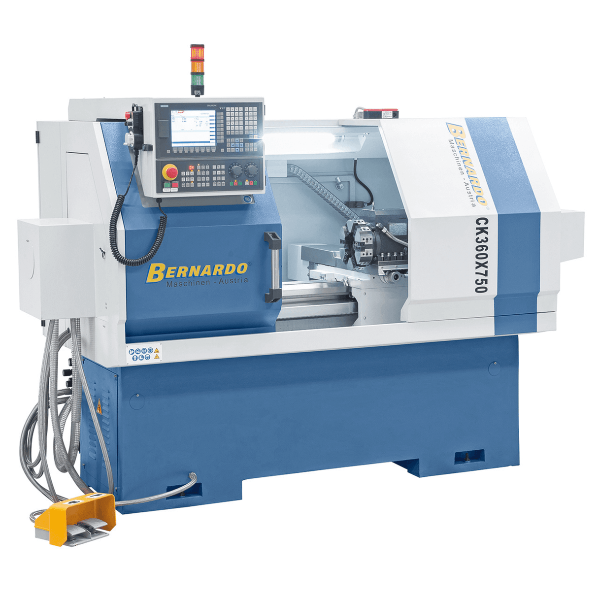 Bernardo CNC-lathe CK 360 x 500 – Tornio CNC compatto e preciso
