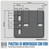 Verricello manuale Güde 360 kg e 10 m