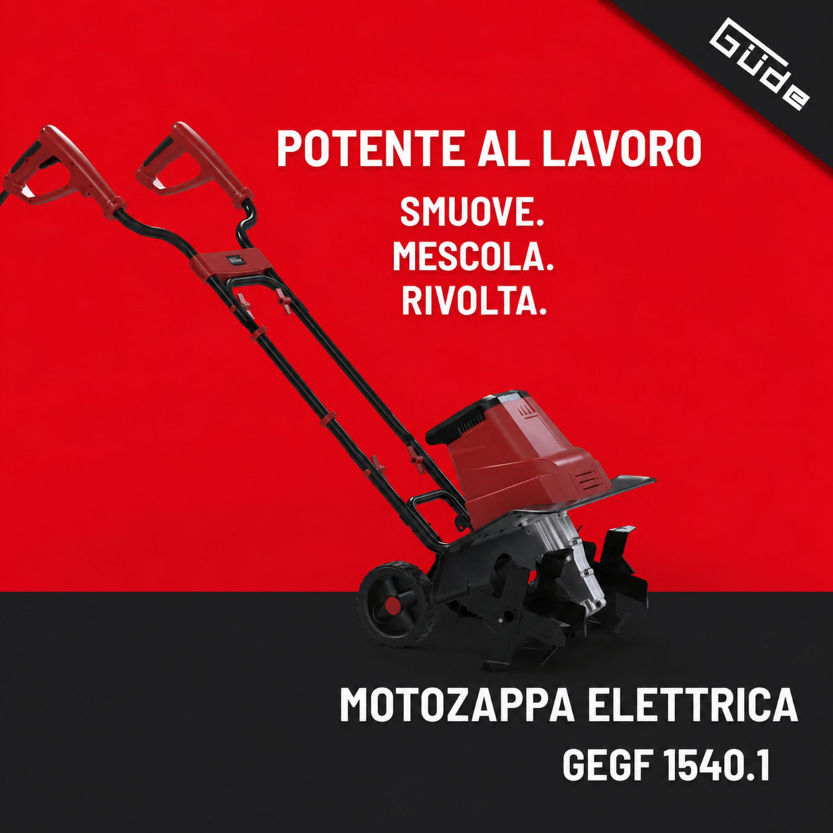 Herramienta de jardinería Guede Güde motoazada eléctrica GEGF 1540.1
