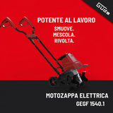 Herramienta de jardinería Guede Güde motoazada eléctrica GEGF 1540.1
