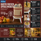 Torchio Manuale Güde OP 18 - 18 Litri Capacità