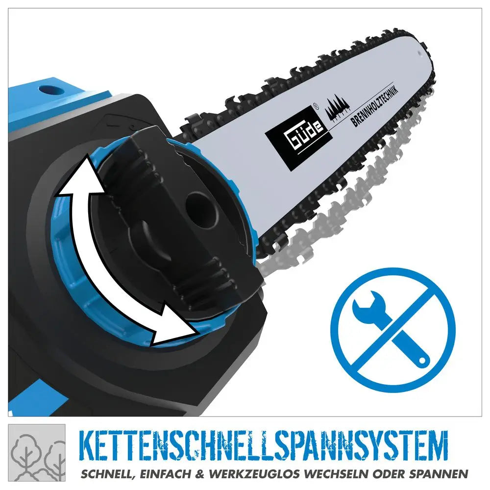 Motosega elettrica Güde KS 355 EC – 1400 W, leggera e maneggevole