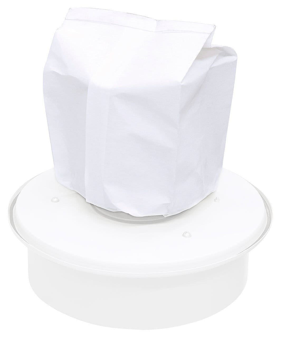 Set da 3 sacchetti filtro Bernardo per aspiratore BDC 1100, in tessuto tecnico filtrante lavabile e riutilizzabile, per una separazione efficiente di trucioli e polveri fini.