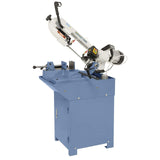 Sega a nastro Bernardo EBS 150 GC / 230 V con braccio in ghisa, refrigerante, morsa rapida e capacità fino a 150 x 140 mm.