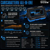 Cargador de batería automático Güde GAB 12V/6V-1A