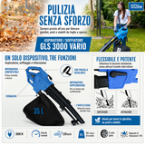 Soplador aspirador Güde GLS 3000 VARIO