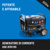 Generatore a benzina Güde GSE 6701 RS