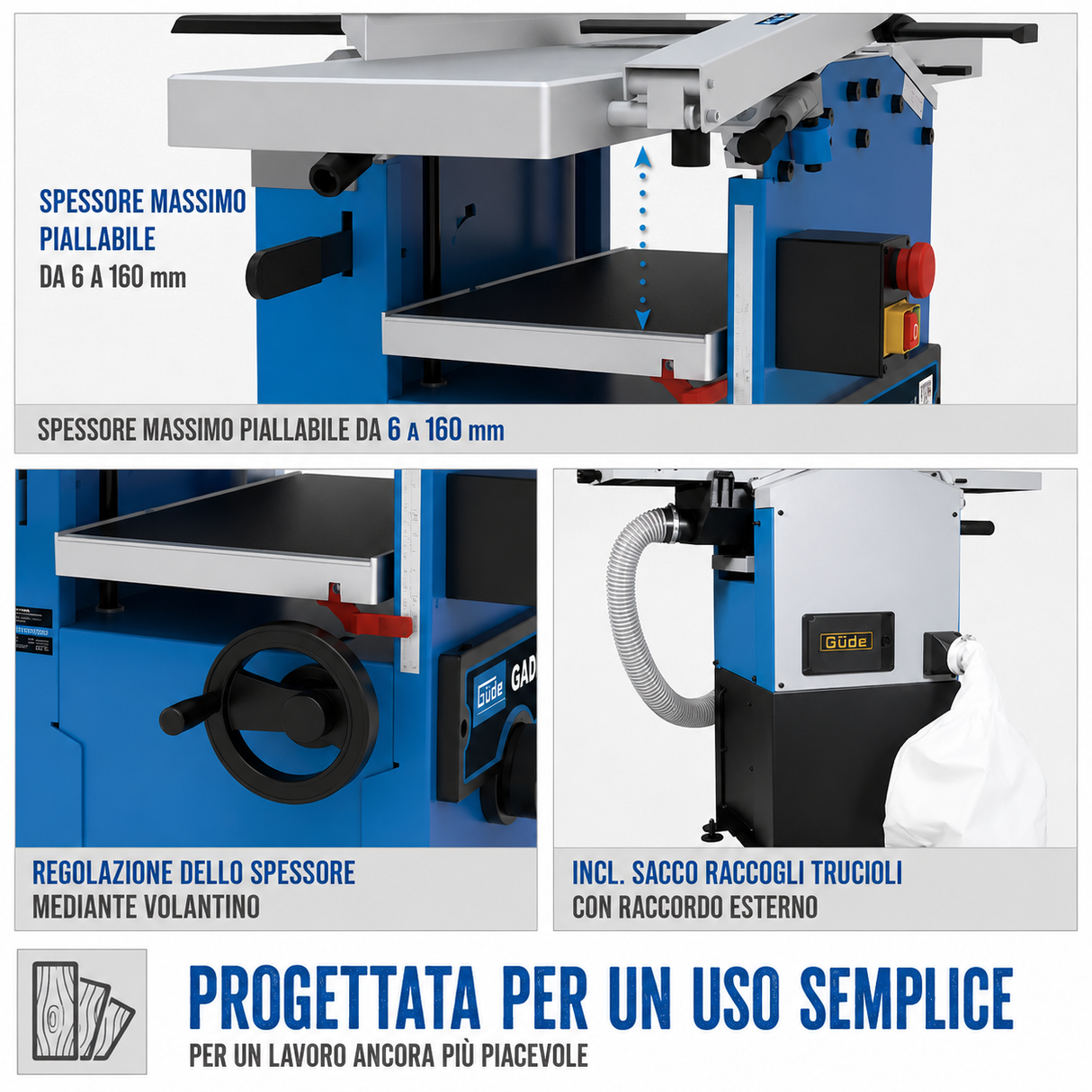 Pialla a filo e spessore Guede a filo e spessore GADH 254