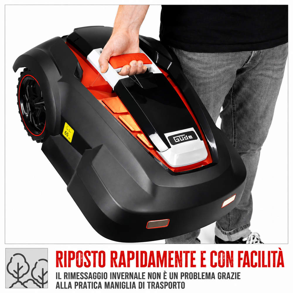 Herramienta de jardinería Güde robot cortacésped GRR 240.1