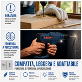 Elettroutensile portatile Guede Martello perforatore a batteria BH 18-0