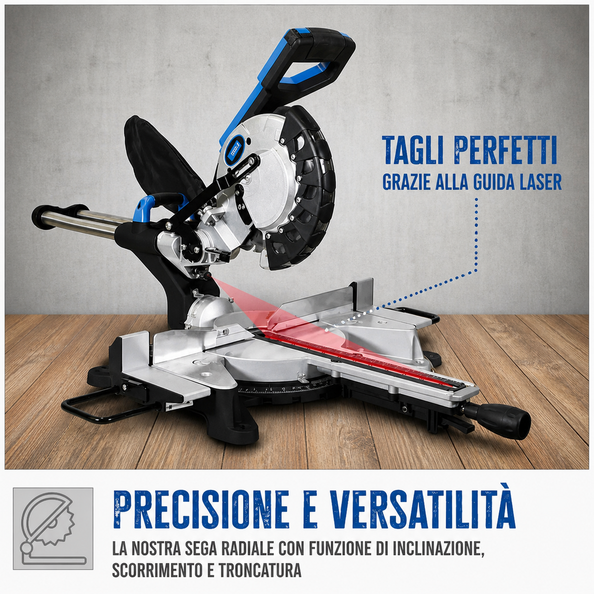 Sega troncatrice Guede Güde GRK 2134.1 BSL