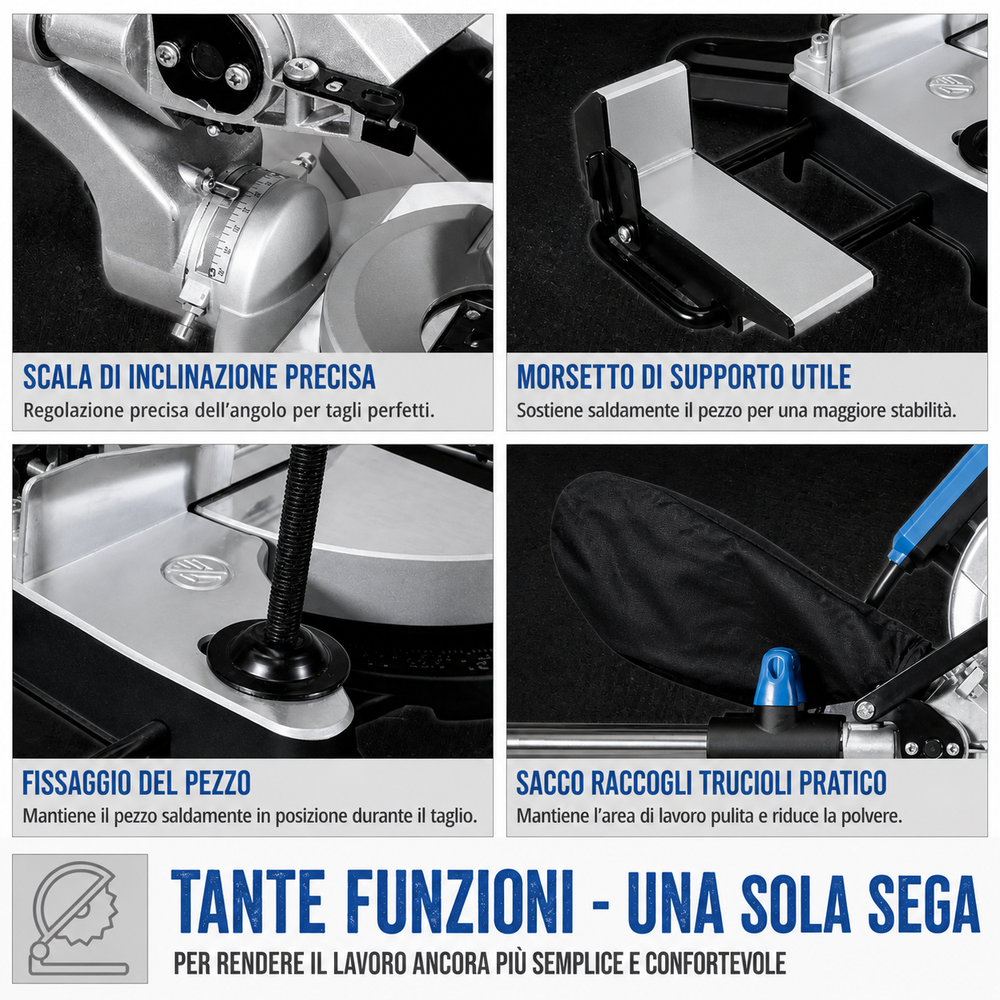 Sega troncatrice Guede Güde GRK 2134.1 BSL