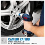 Herramienta eléctrica portátil Guede atornillador ad impulsos a batería BSS 18 1/2-0 BL