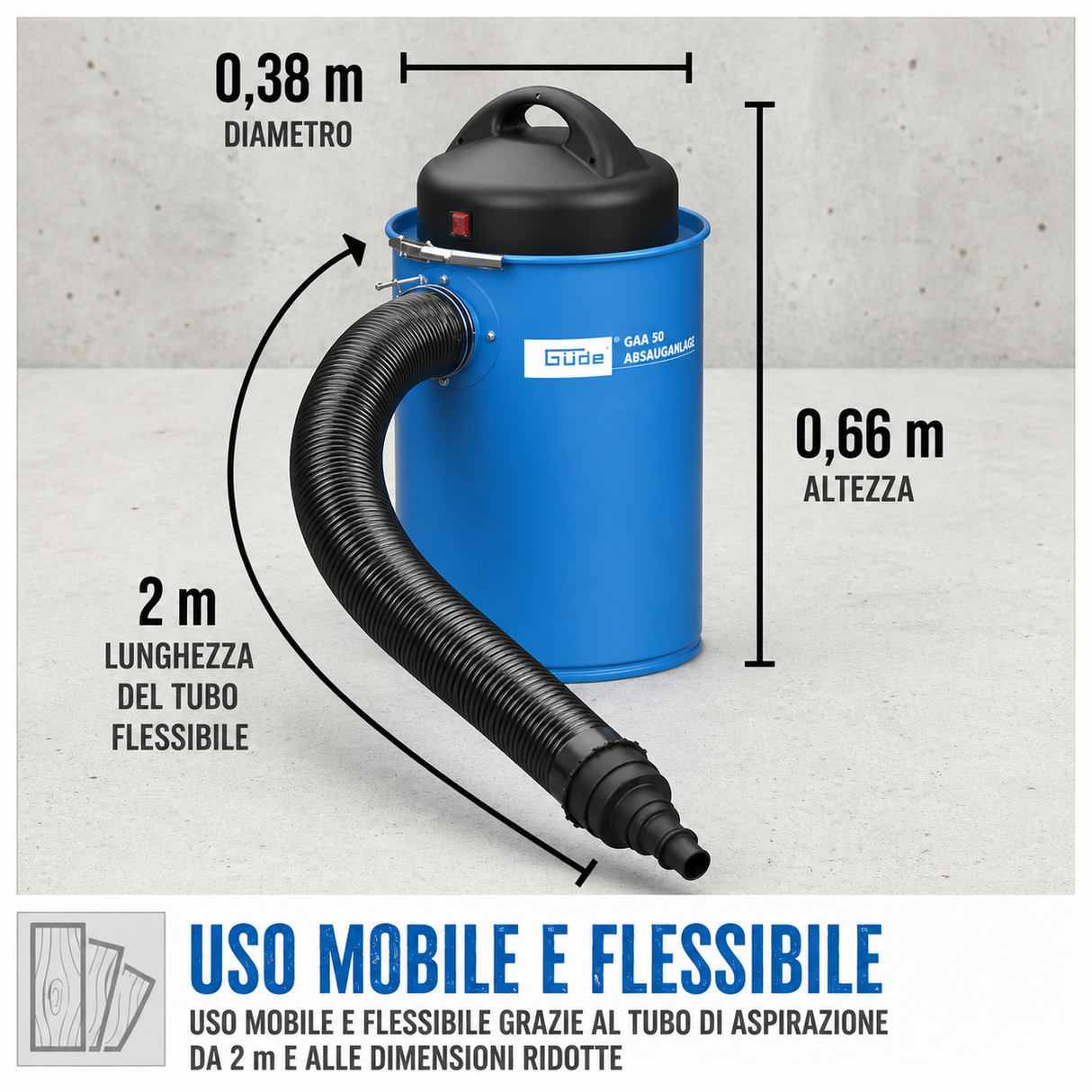 Aspirador Guede GAA 50