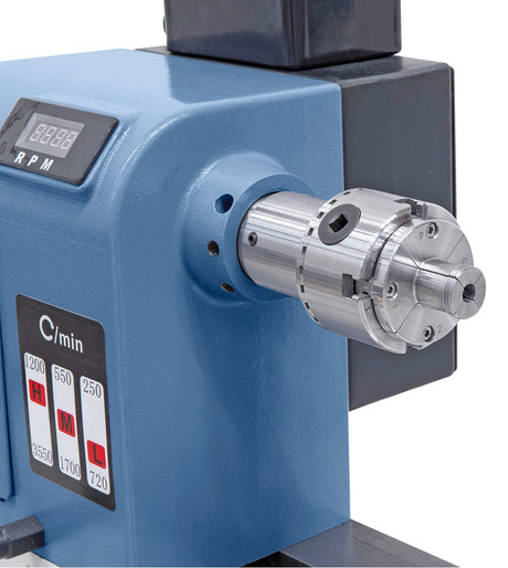 Griffe ondulate compatibili con mandrino M115, ideali per garantire serraggio stabile e sicuro su pezzi irregolari e di grandi dimensioni.