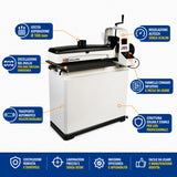 Calibradora Jet JWDS-2244OSC calibradora a cilindro oscilante 1120 mm